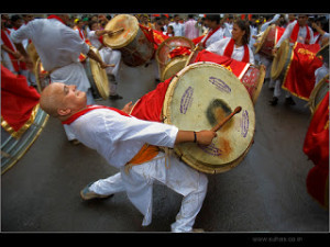 Dhol pune visarjan 2015